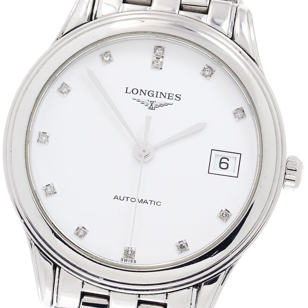 ロンジン LONGINES L4.774.4 フラッグシップ デイト 12Pダイヤ 自動巻き メンズ _942755 ロンジン LONGINES L4.774.4 フラッグシップ デイト 12Pダイヤ 自動
