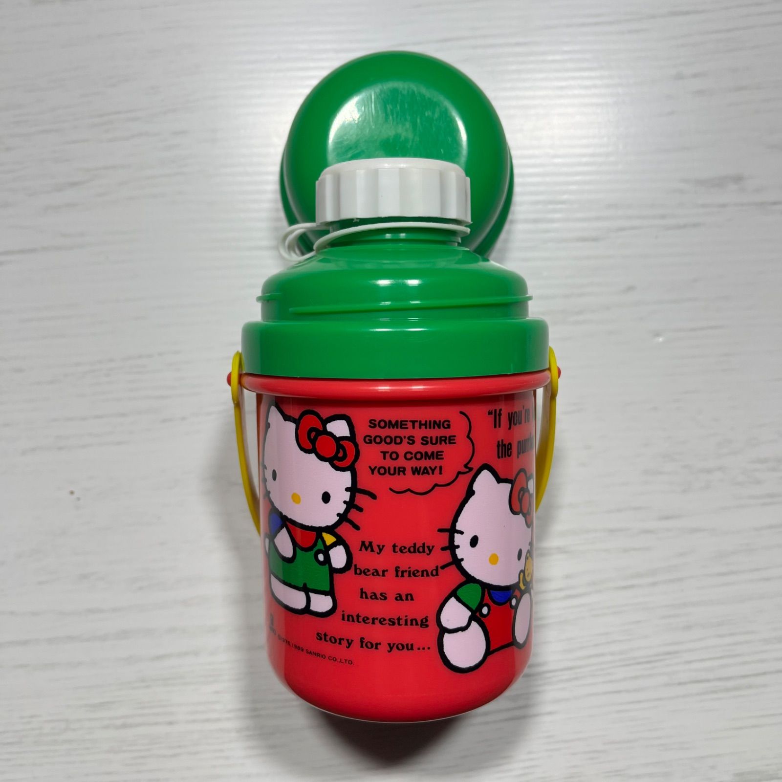 超希少 サンリオ Sanrio ハローキティ 水筒 ボトル レア 1980年代