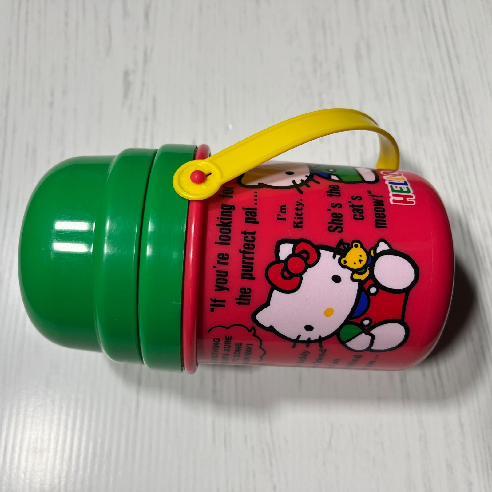 超希少 サンリオ Sanrio ハローキティ 水筒 ボトル レア 1980年代