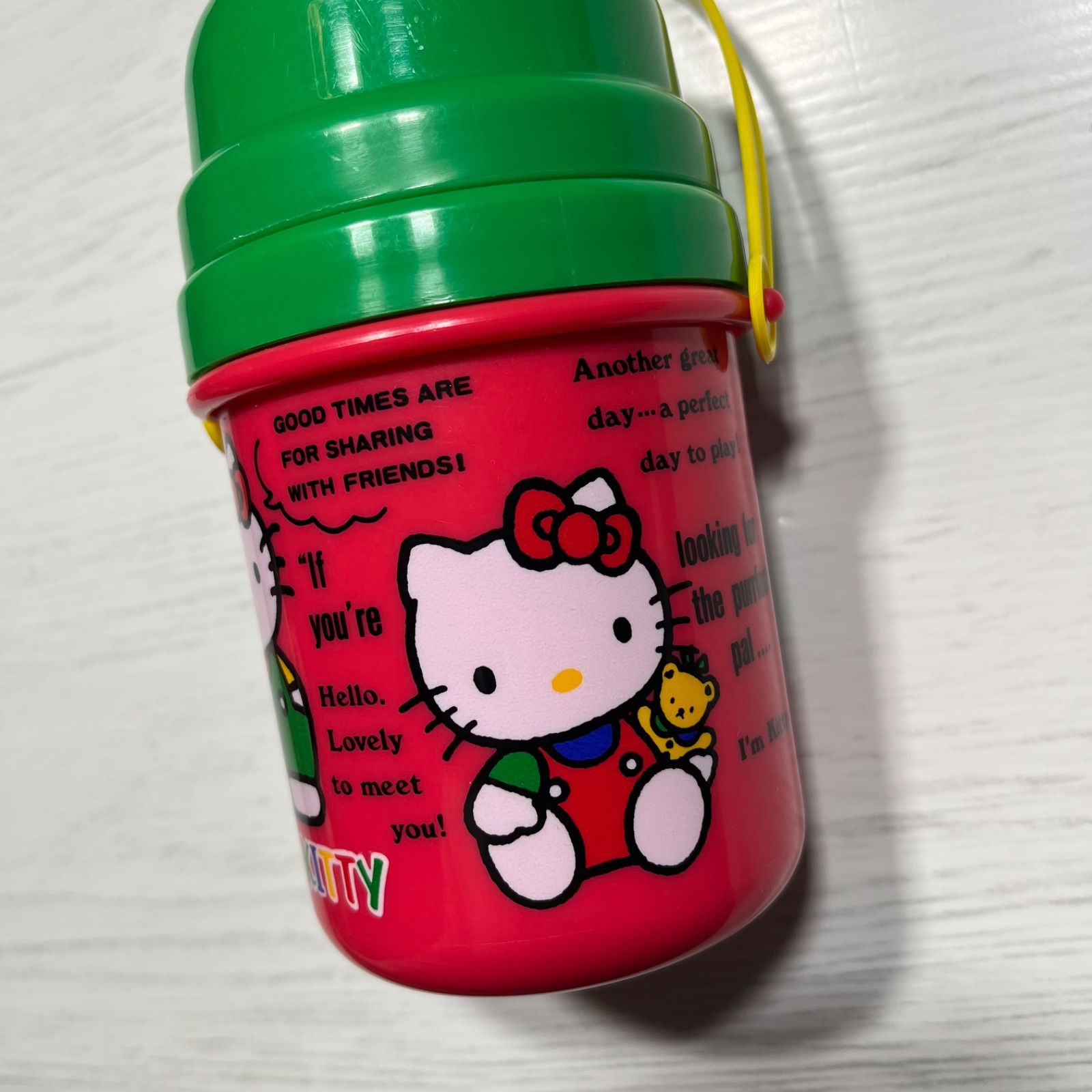 超希少 サンリオ Sanrio ハローキティ 水筒 ボトル レア 1980年代