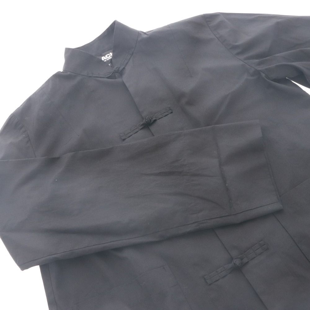□ ブラックコムデギャルソン BLACK COMME des GARCONS チャイナシャツ