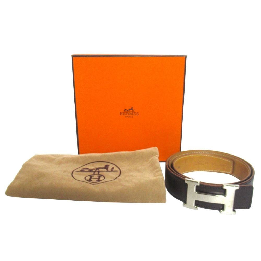 美品 HERMES エルメス コンスタンス Hマルトレ ギボシ リバーシブル
