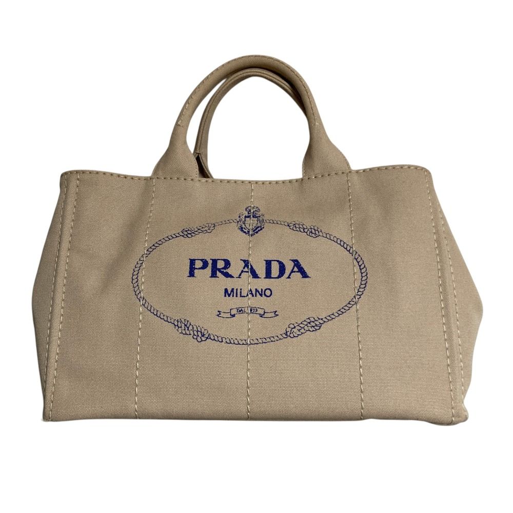 【メルカリ最安級】　PRADA プラダ　カナパ　トートバッグ　キャンバス　グレー メルカリ最安級】 PRADA プラダ カナパ トートバッグ キャンバス