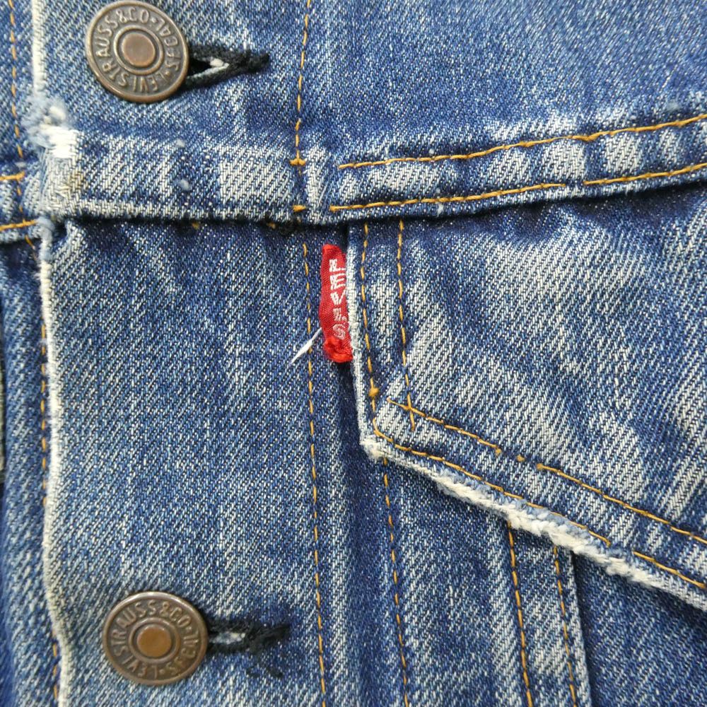 Levi's リーバイス 70505 BIG E ボタン裏刻印52 4th デニム ジャケット