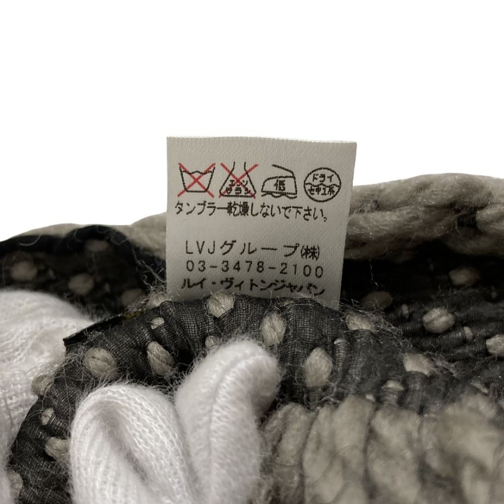 美品 LOUIS VUITTON ルイヴィトン エシャルプ ロゴマニア モノグラム マフラー 413287 グレージュ レディース 古着 中古 USED LOUIS VUITTON - 美品 LOUIS VUITTON ルイヴィトン エシャルプ ロゴ