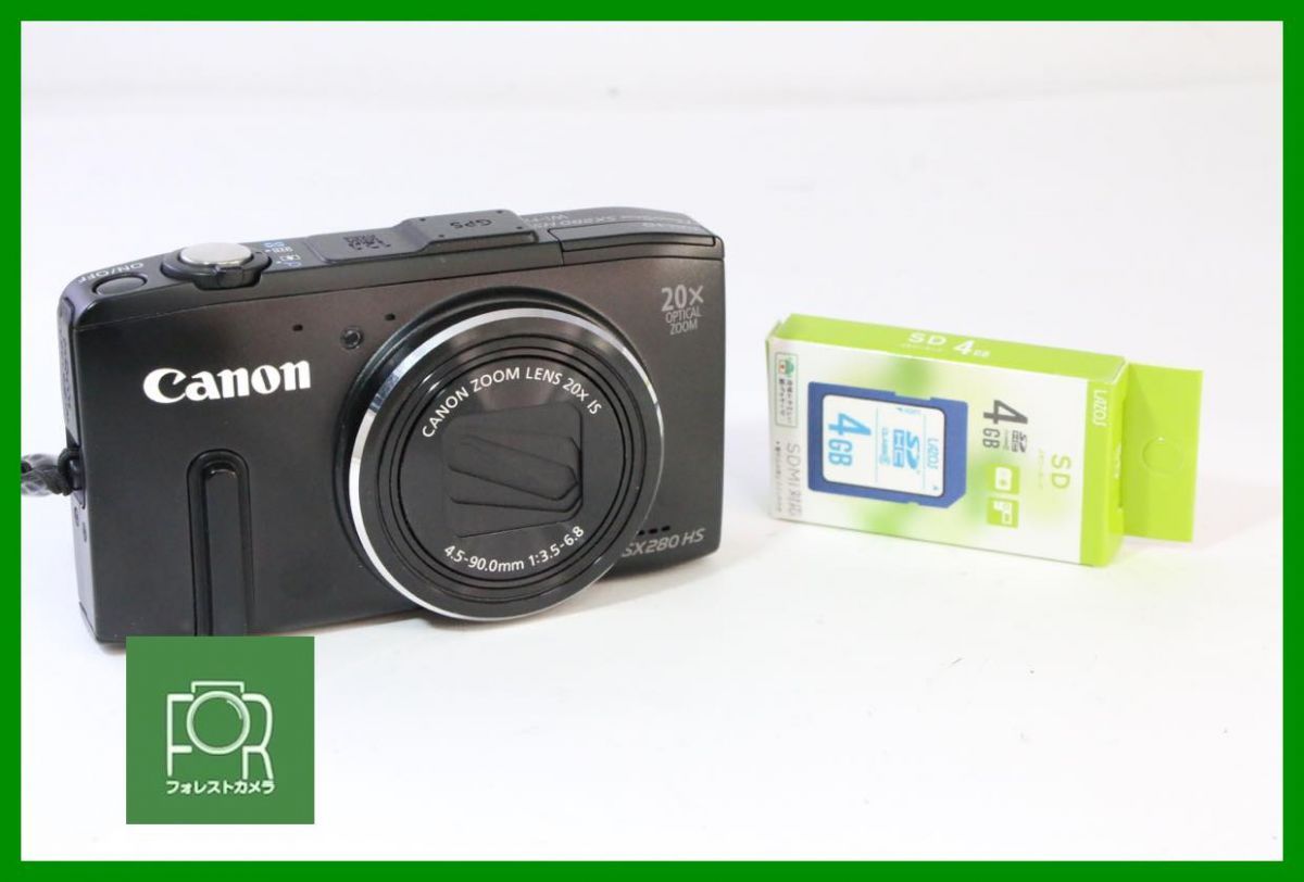 Canon PowerShot SX280 HS+バッテリー+充電器 動作確認済 楽天市場