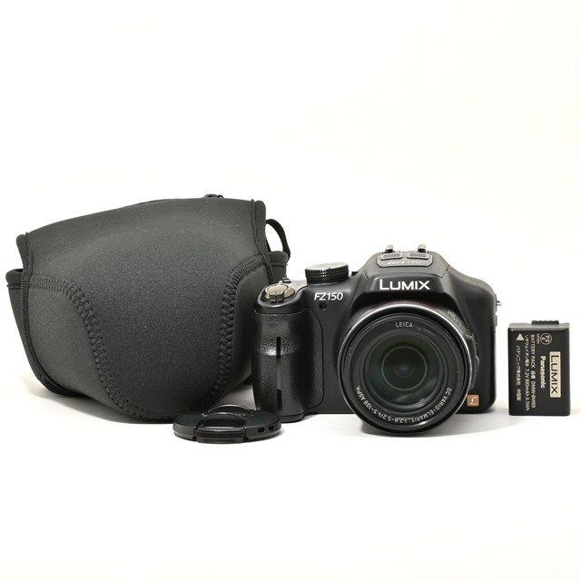 並品＞ Panasonic LUMIX DMC-FZ150 ブラック｜高倍率ズーム搭載