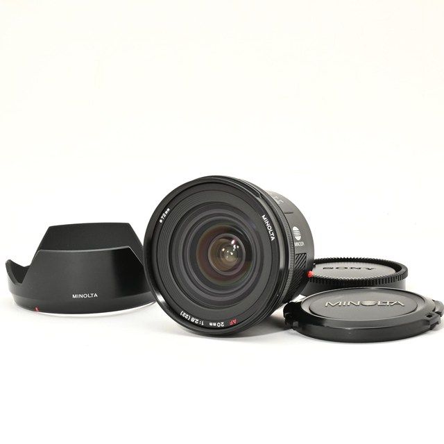 MINOLTA AF 20mm F2.8 単焦点レンズ 良品＞ MINOLTA AF 20mm F2.8｜ミノルタ純正 広角単焦点レンズ｜明るい