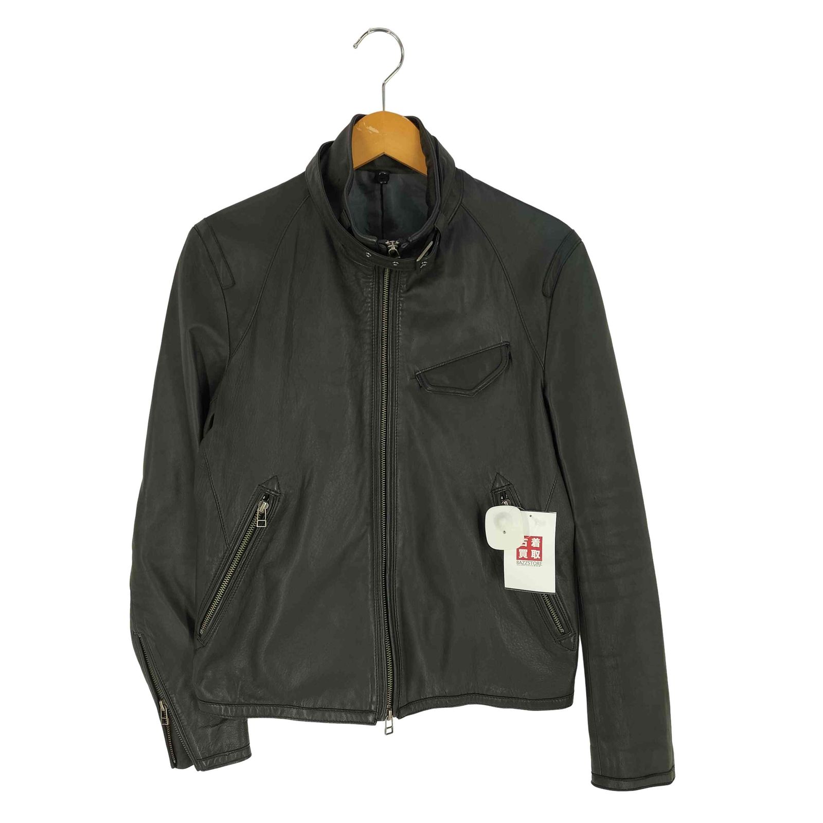 メンズメルローズ MENS MELROSE 羊革 レザー シングルライダース 