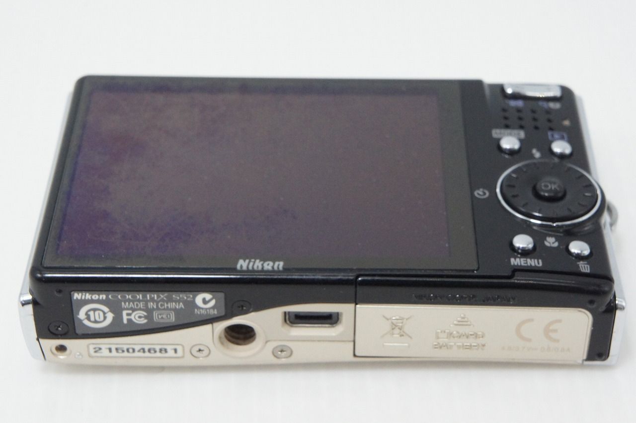 【箱付き】 Nikon ニコン COOLPIX S52 コンパクトデジタルカメラ カメラ Nikon COOLPIX s52コンパクトデジタルカメラ