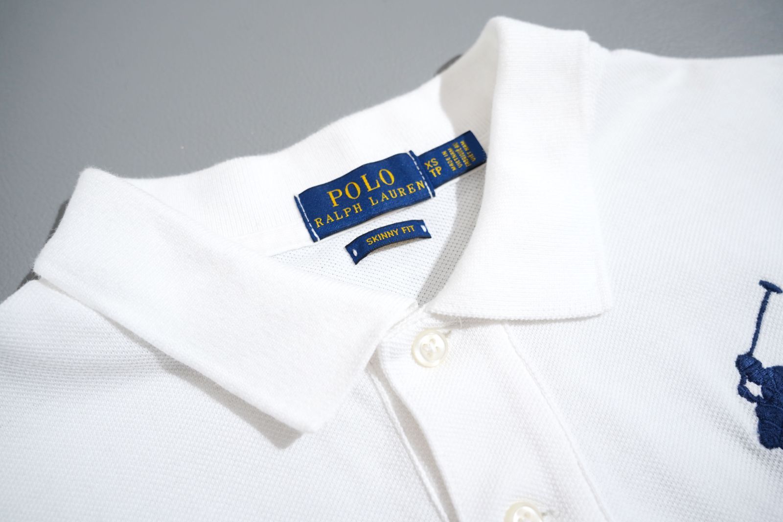 288t*ポロラルフローレン POLO RALPH LAUREN Skinny-Fit Big Pony Polo