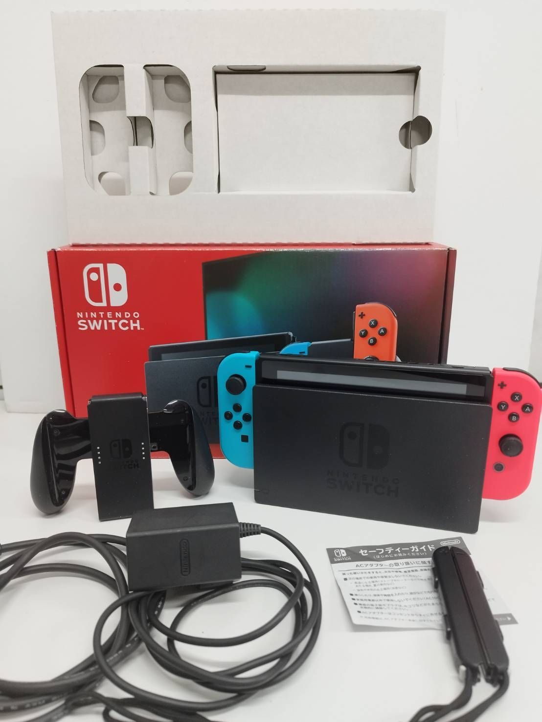 良品】Nintendo Switch HAC-001(-01)/2021年製/バッテリー強化版〈HAD 