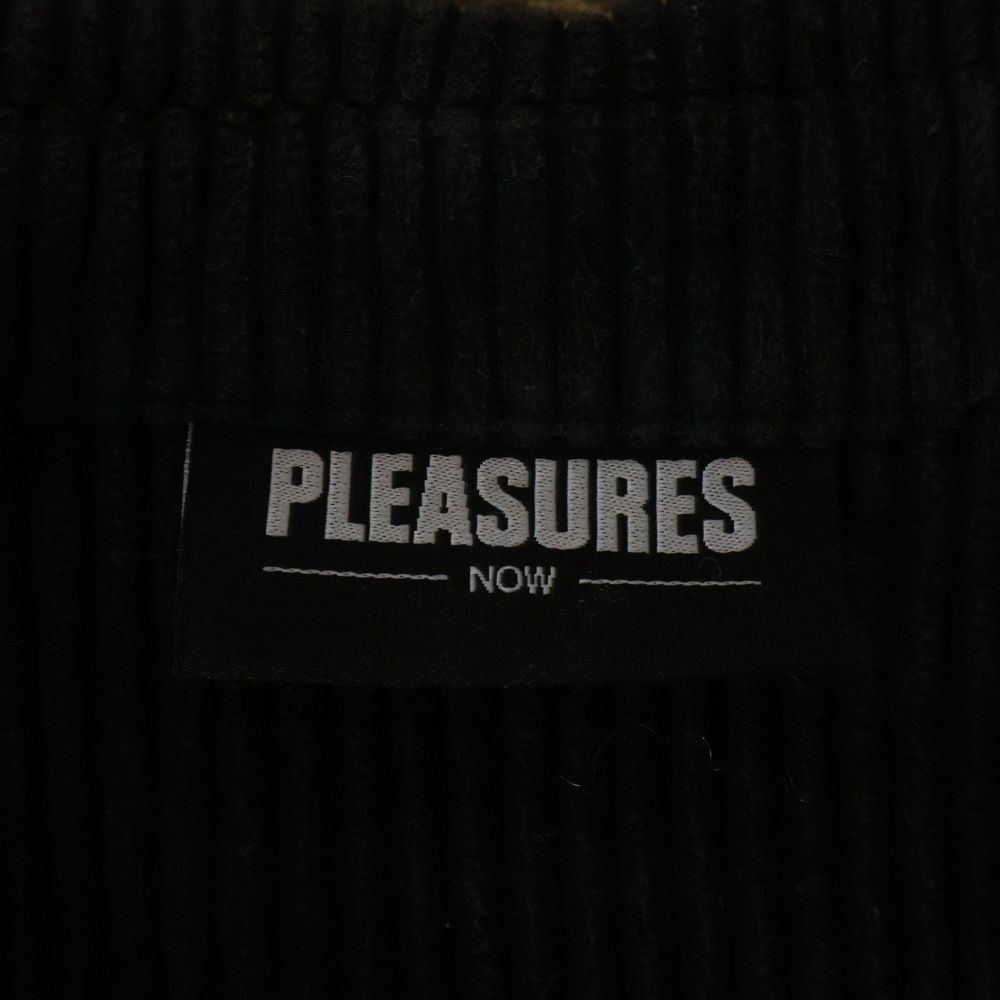 PLEASURES (プレジャーズ) ロゴ刺繍 コーデュロイジャケット