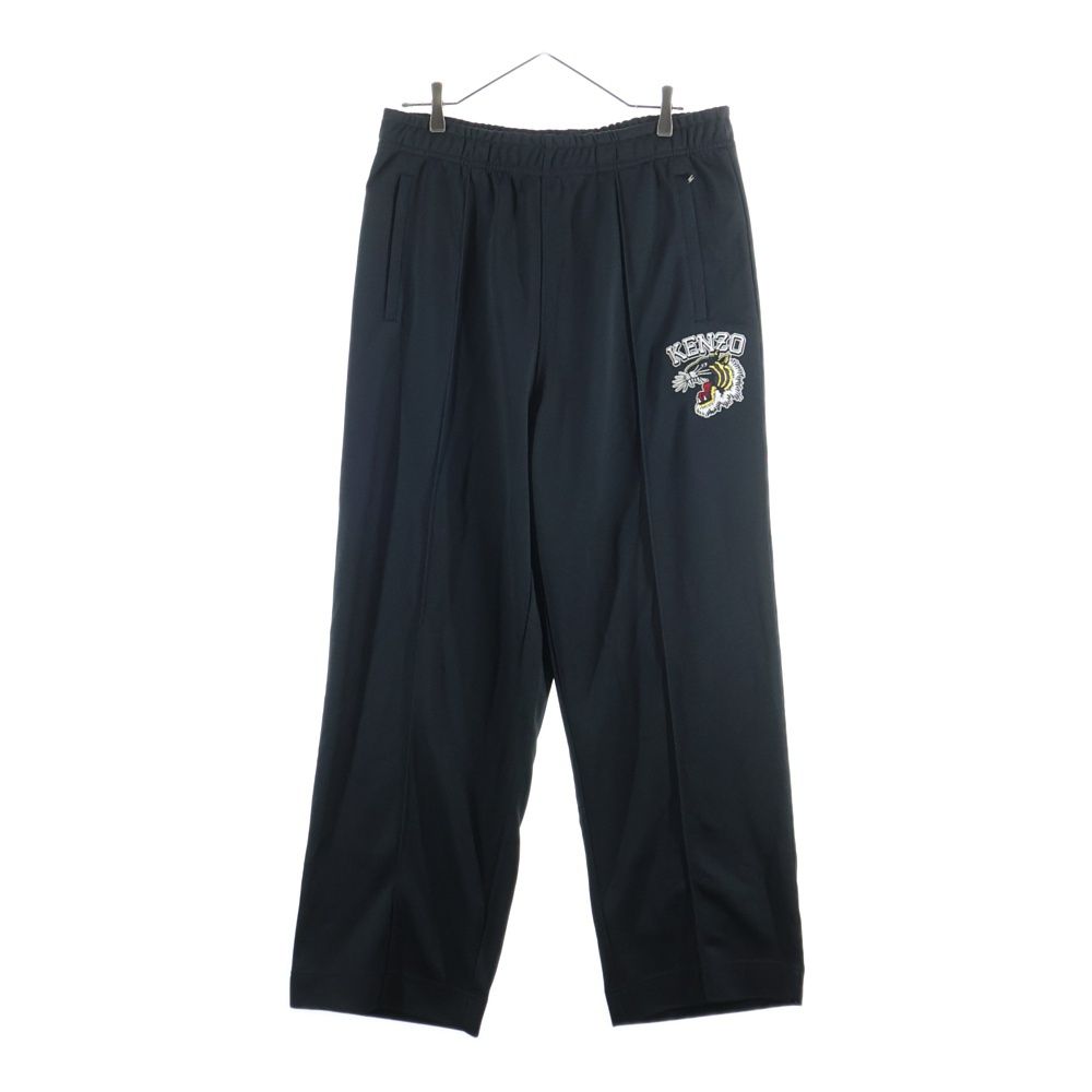 KENZO ケンゾー Varsity Tiger Jogging Bottoms 刺繍 ポリエステル トラックパンツ ブラック FD65PA7684IE KENZO (ケンゾー) Varsity Tiger Jogging Bottoms 刺繍 ポリエステル