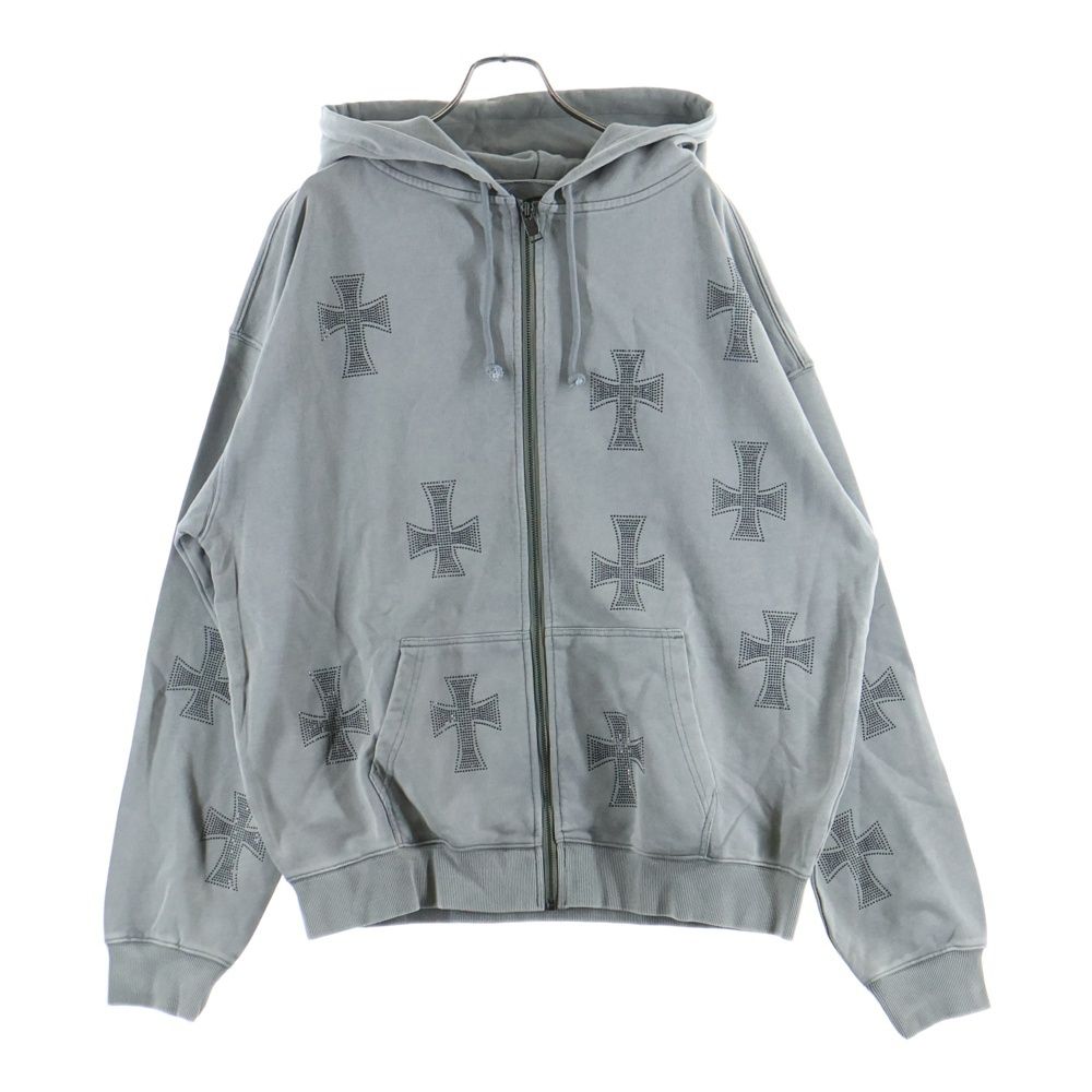 UNKNOWN LONDON (アンノーンロンドン) Wash Grey Black Cross