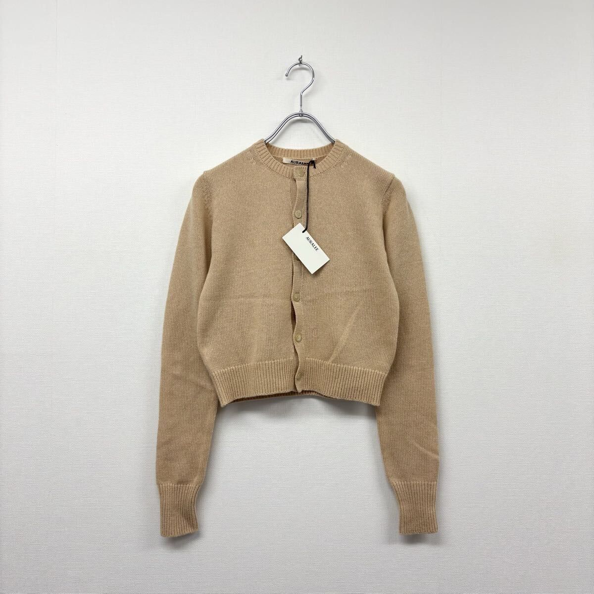25aw 2025 極美品 AURALEE オーラリー LIGHT CASHMERE KNIT CREW-NECK