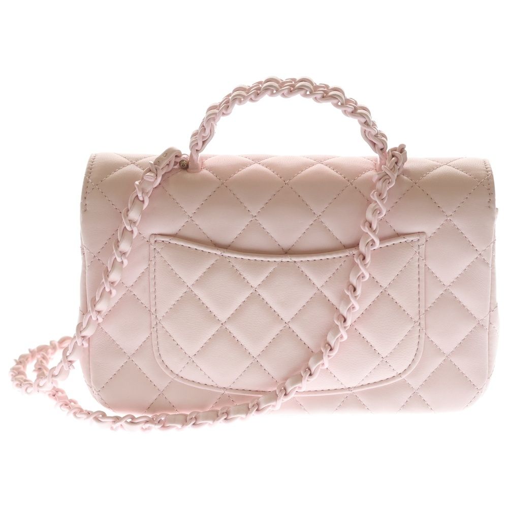 CHANELシャネルマトラッセ CHANEL シャネル マトラッセ23 チェーンショルダーバッグ ラムスキン