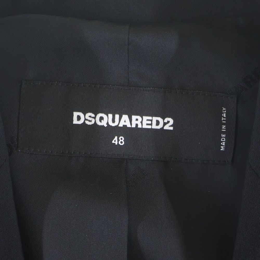 DSQUARED2 (ディースクエアード) 21SS アームパッチデザイン ウール