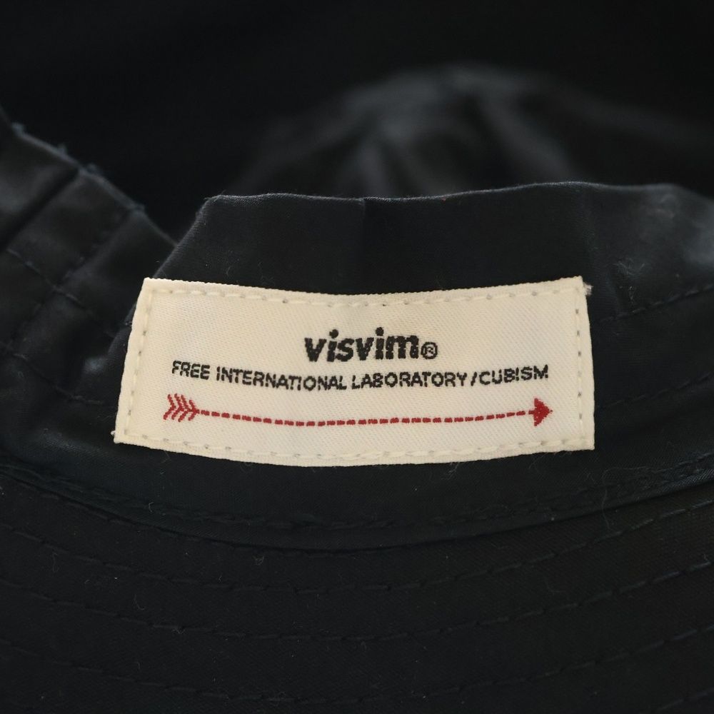 VISVIM (ヴィスヴィム) 22SS BUCKET CAP バケットハット 帽子 ブラック