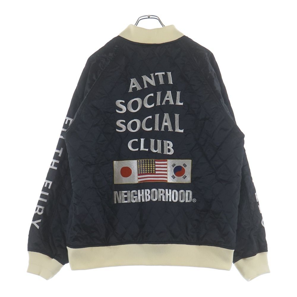 【正規品】ネイバーフッド アンチソーシャル スーベニアジャケット キンティング NEIGHBORHOOD (ネイバーフッド) ×ANTI SOCIAL SOCIAL CLUB ASSC