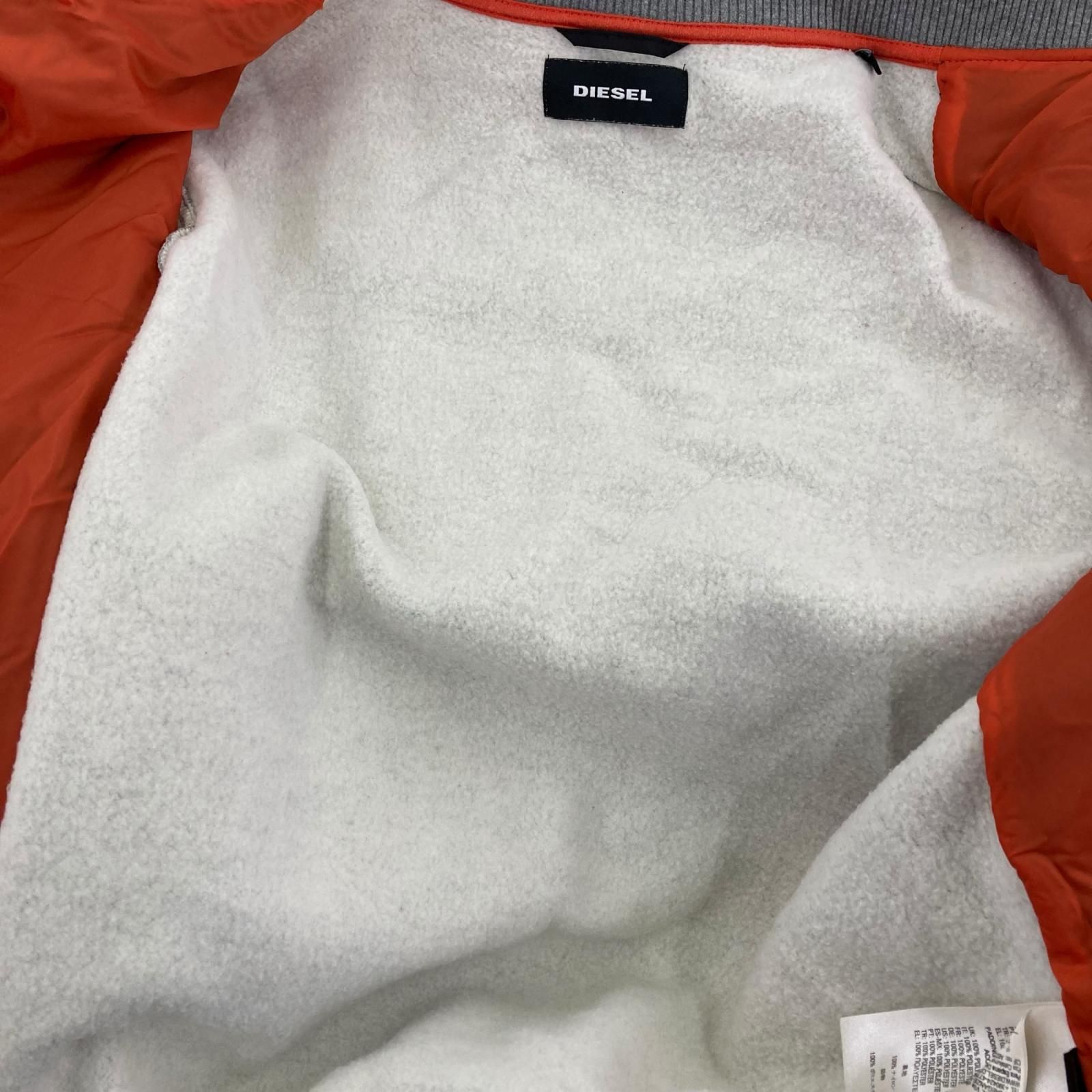 186000 現状品 DIESEL ディーゼル キルティングジャケット L グレー 