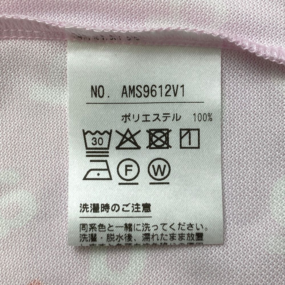 サイズ：L AND PER SE アンパスィ 半袖ポロシャツ ボタンダウン ロゴ柄