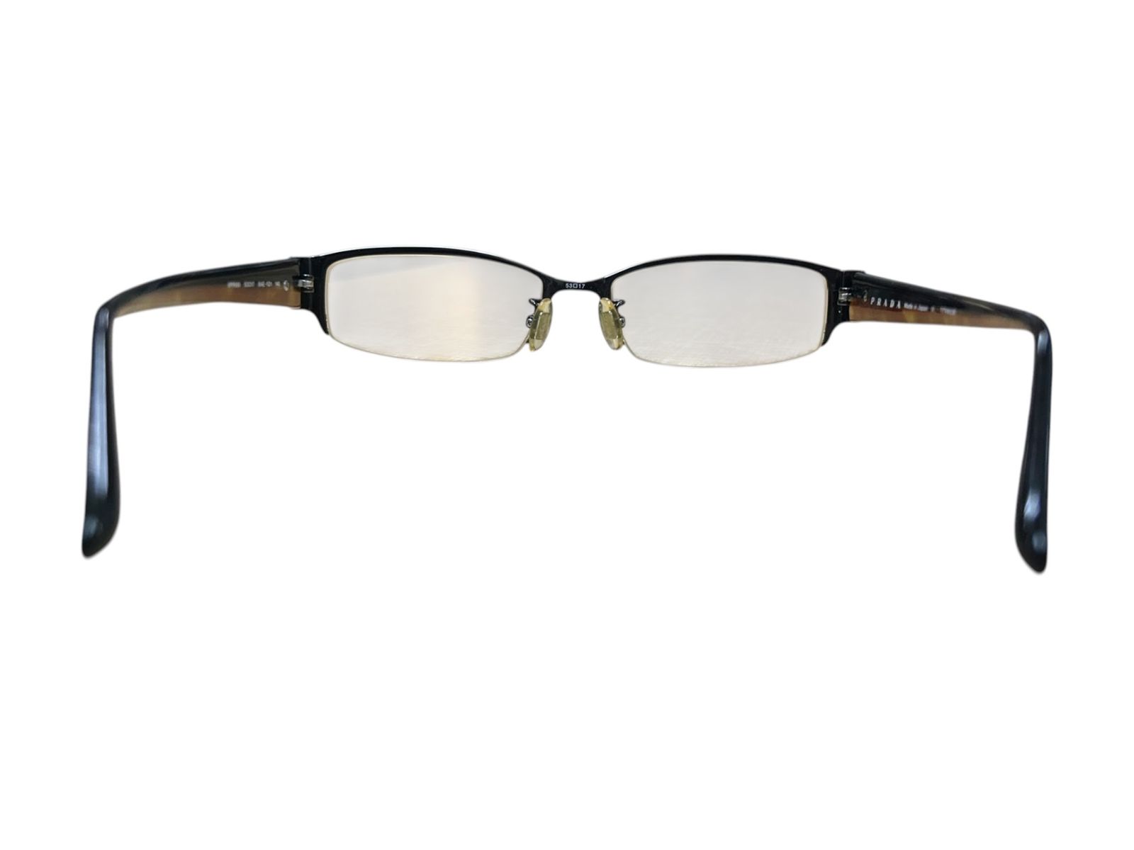 PRADA (プラダ) チタンフレーム メガネ 眼鏡 日本製 VPR661 53口17 140