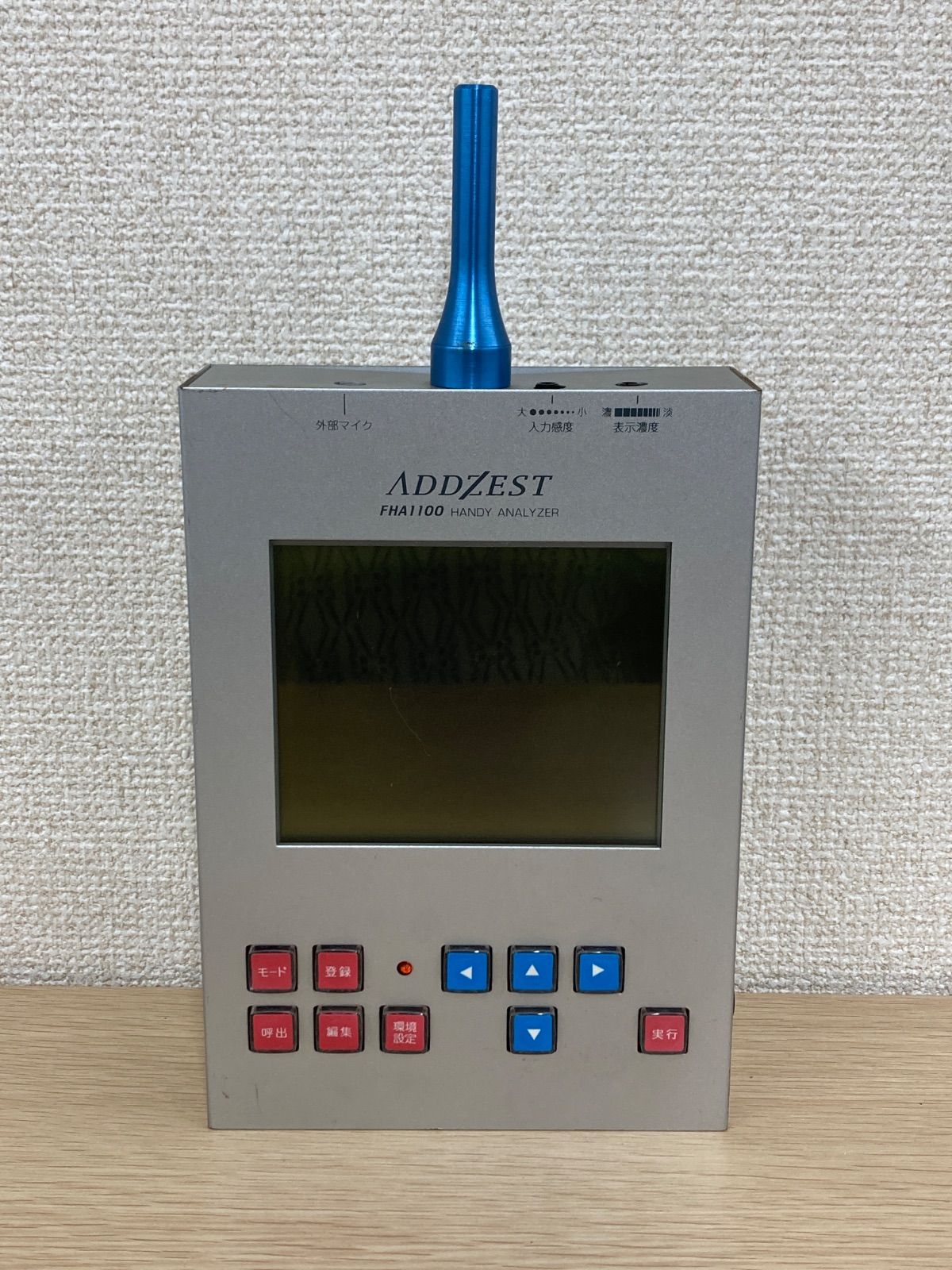 ￥３【通電動作未確認】ADDZEST FHA1100 ハンディアナライザー 探知機 本体のみ 汚れあり【その他】【1】