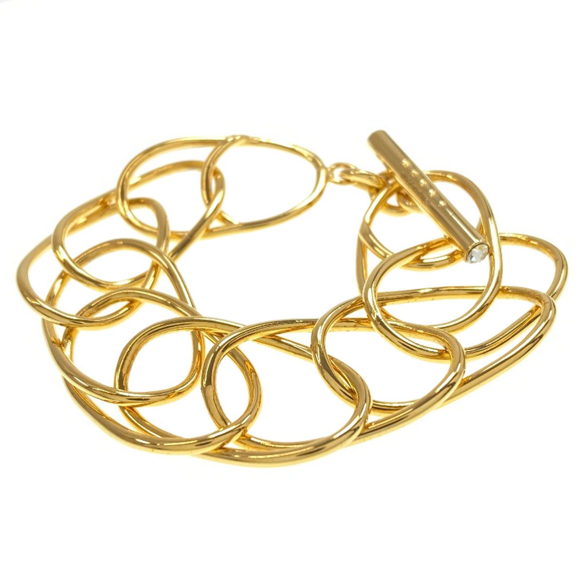 MARNI マルニ ビッグチェーン ブレスレット 金属製 レディース [中古 