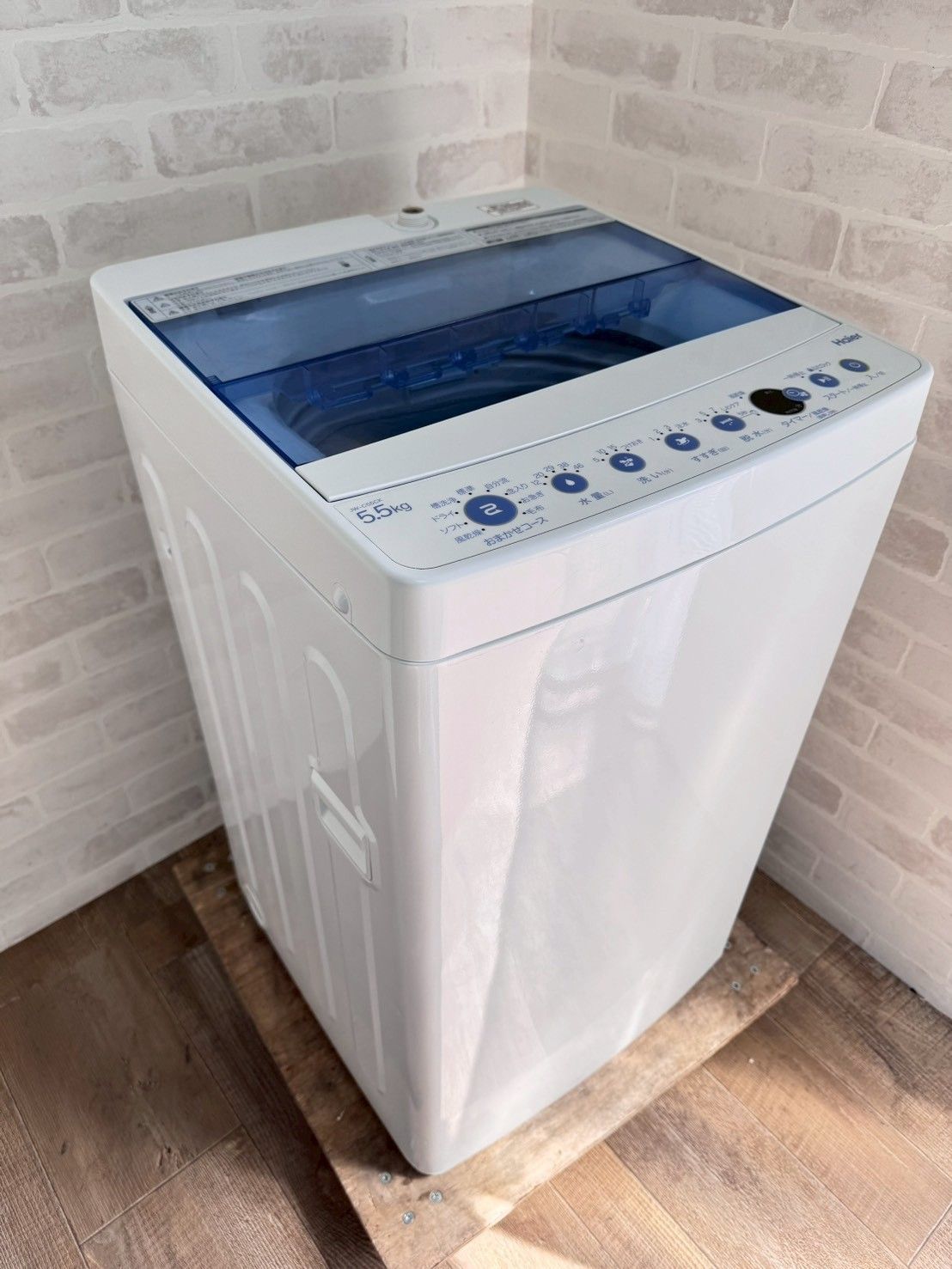 大阪送料無料☆3か月保障付き☆洗濯機☆ハイアール☆5.5kg☆2019年☆JW 