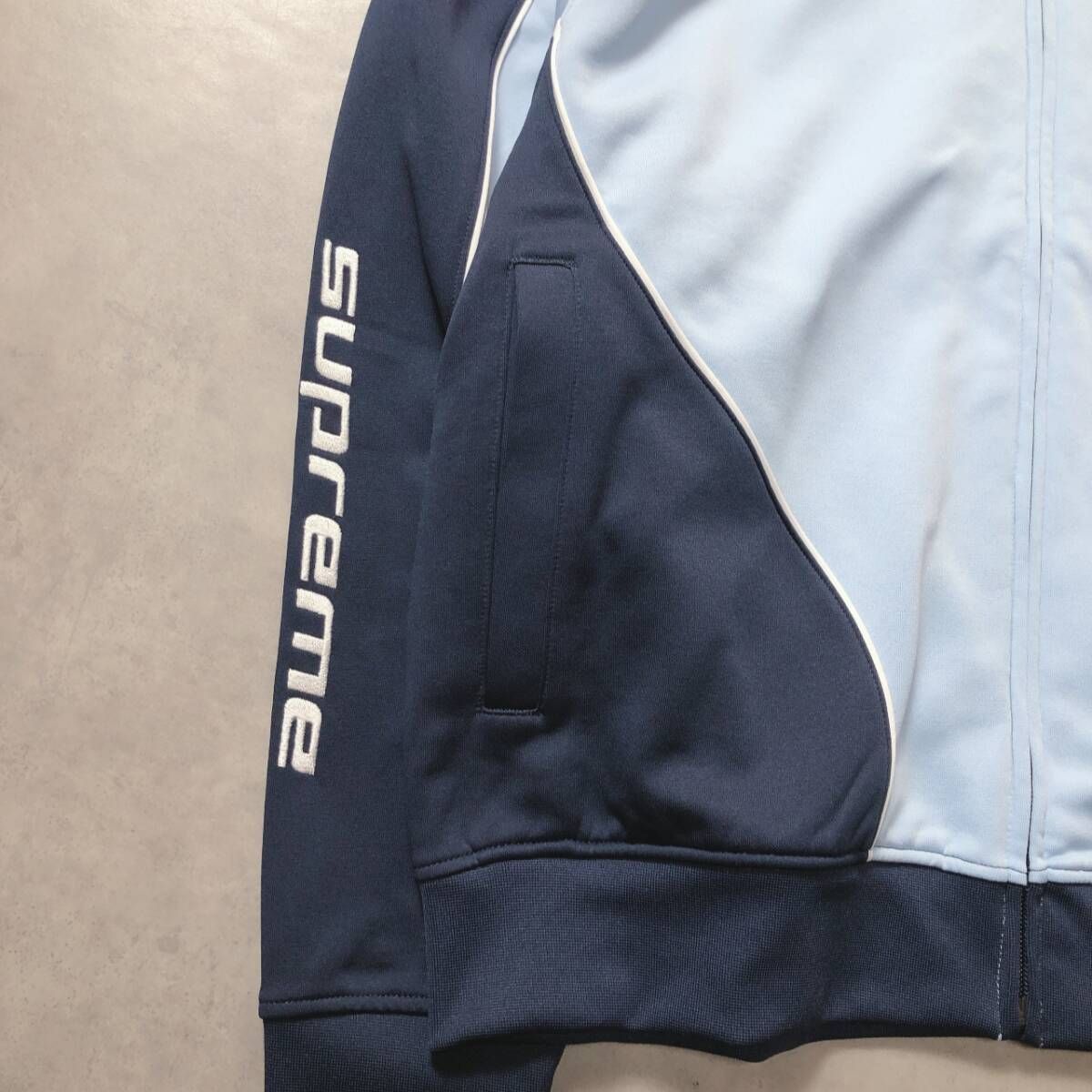 GQ5269◇Supreme / Jordan : 24FW Tricot Track Jacket◇M◇ブルー系 