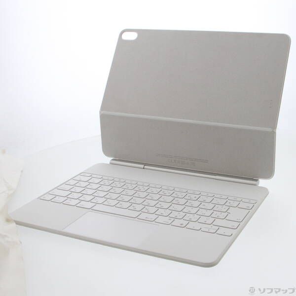 ソフマップ 〔中古品〕 13インチiPad Air(M3)用 Magic Keyboard 日本語 ホワイト MDFW4J／A【377】