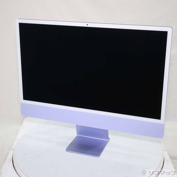 中古 iMac 24インチ M1 8GB/256GB SSD パープル - メルカリ