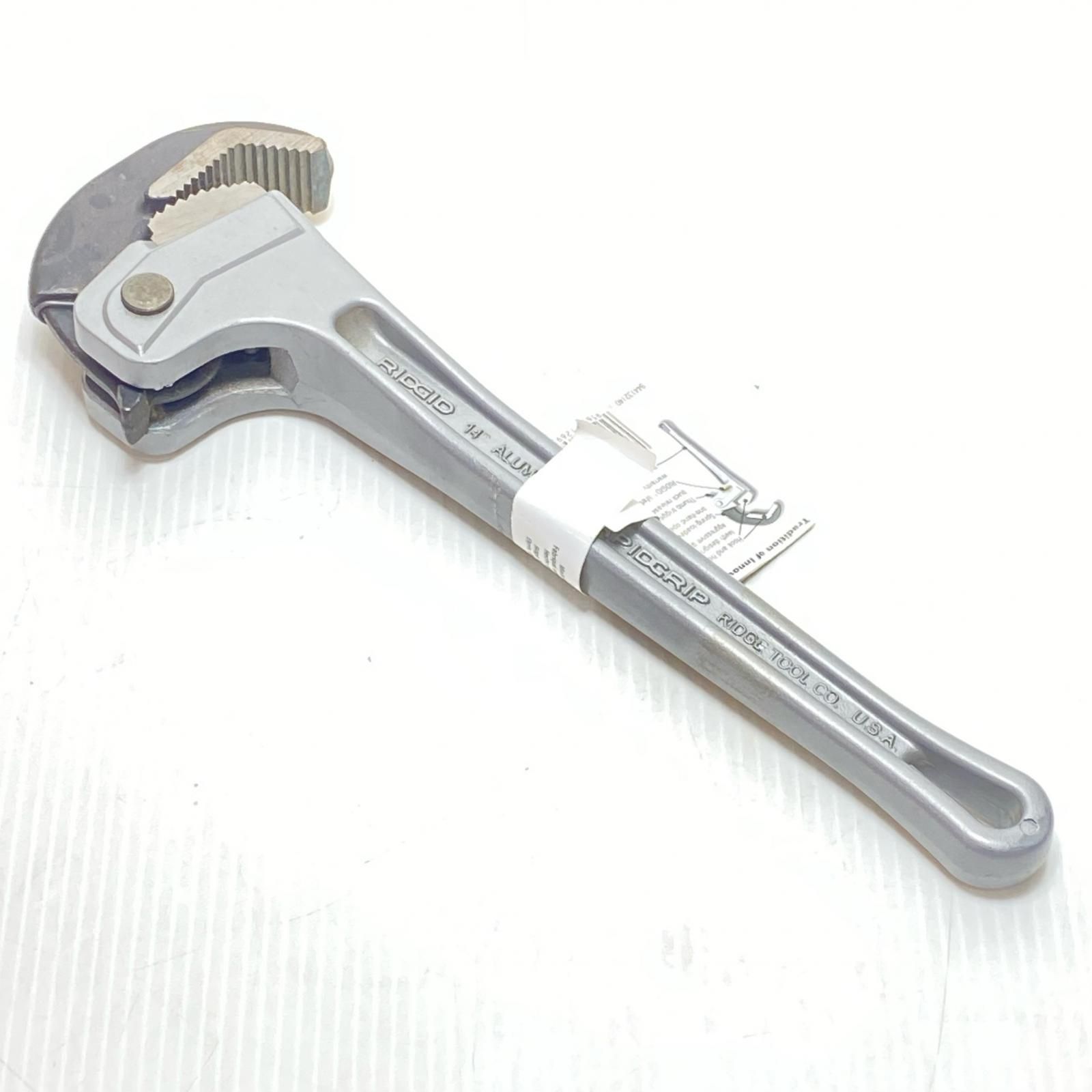RIDGID アルミラピッドグリップレンチ 未使用品(S) ＠100 12693