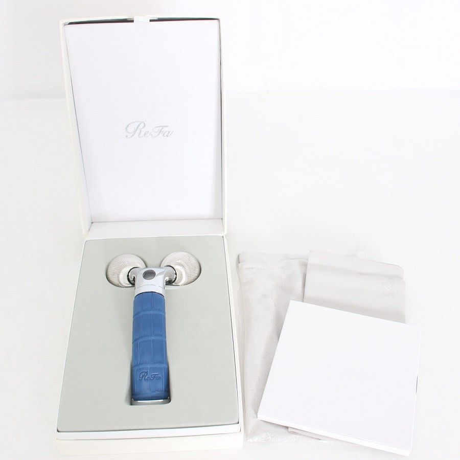 新品】MTG ReFa LUXE RF-LX2108B-C ロイヤルブルーカラー 美顔器 美顔