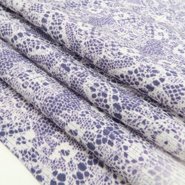 ❁tomihisa❁新品 絽 蔦 夏着物 正絹 仕付け糸付 トールサイズ”繊細な