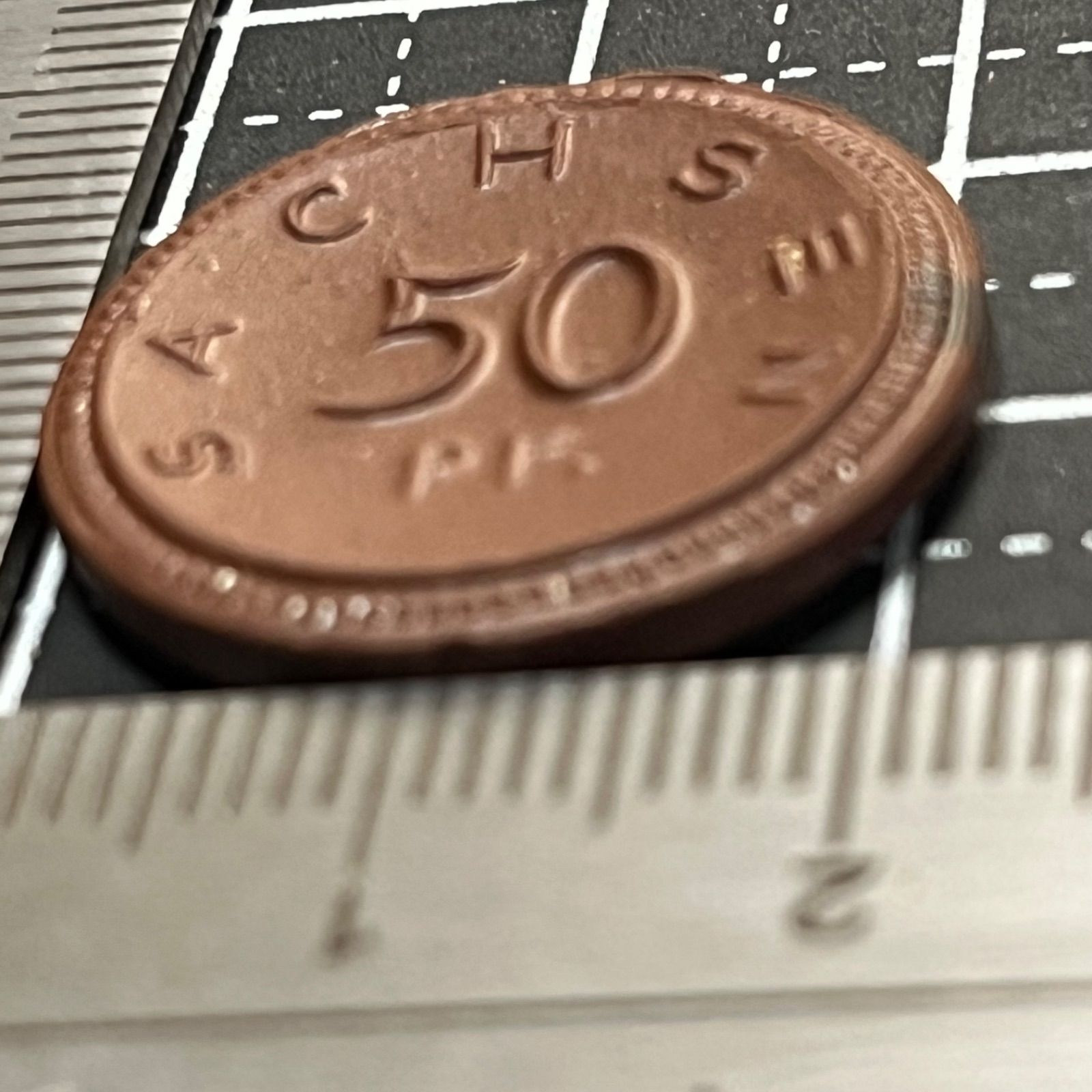 外国古銭】1921年 ザクセン 50プフェニヒ 磁器ノットゲルト 葡萄と 外国古銭】1921年 ザクセン 50プフェニヒ 磁器ノットゲルト 葡萄と
