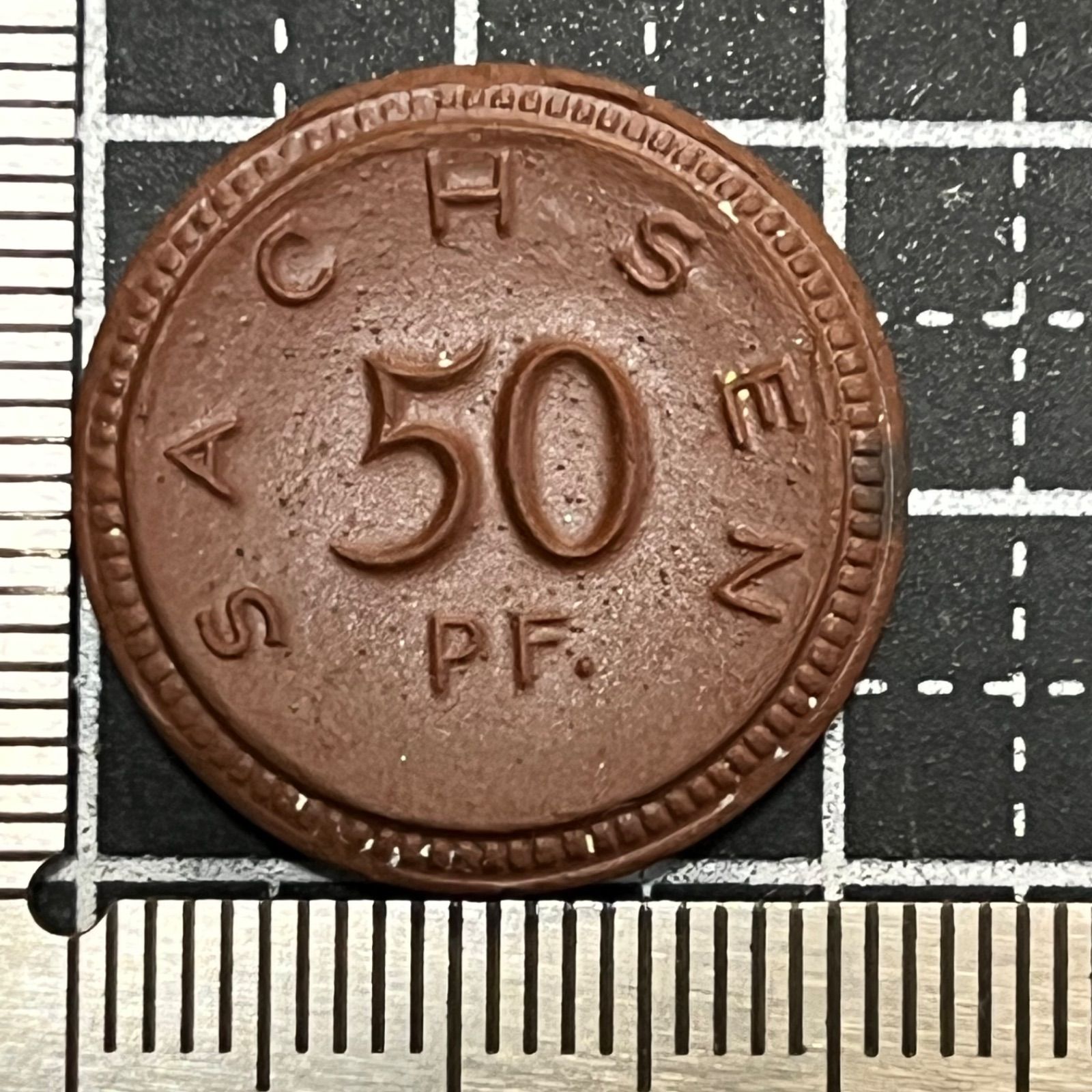 外国古銭】1921年 ザクセン 50プフェニヒ 磁器ノットゲルト 葡萄と 外国古銭】1921年 ザクセン 50プフェニヒ 磁器ノットゲルト 葡萄と
