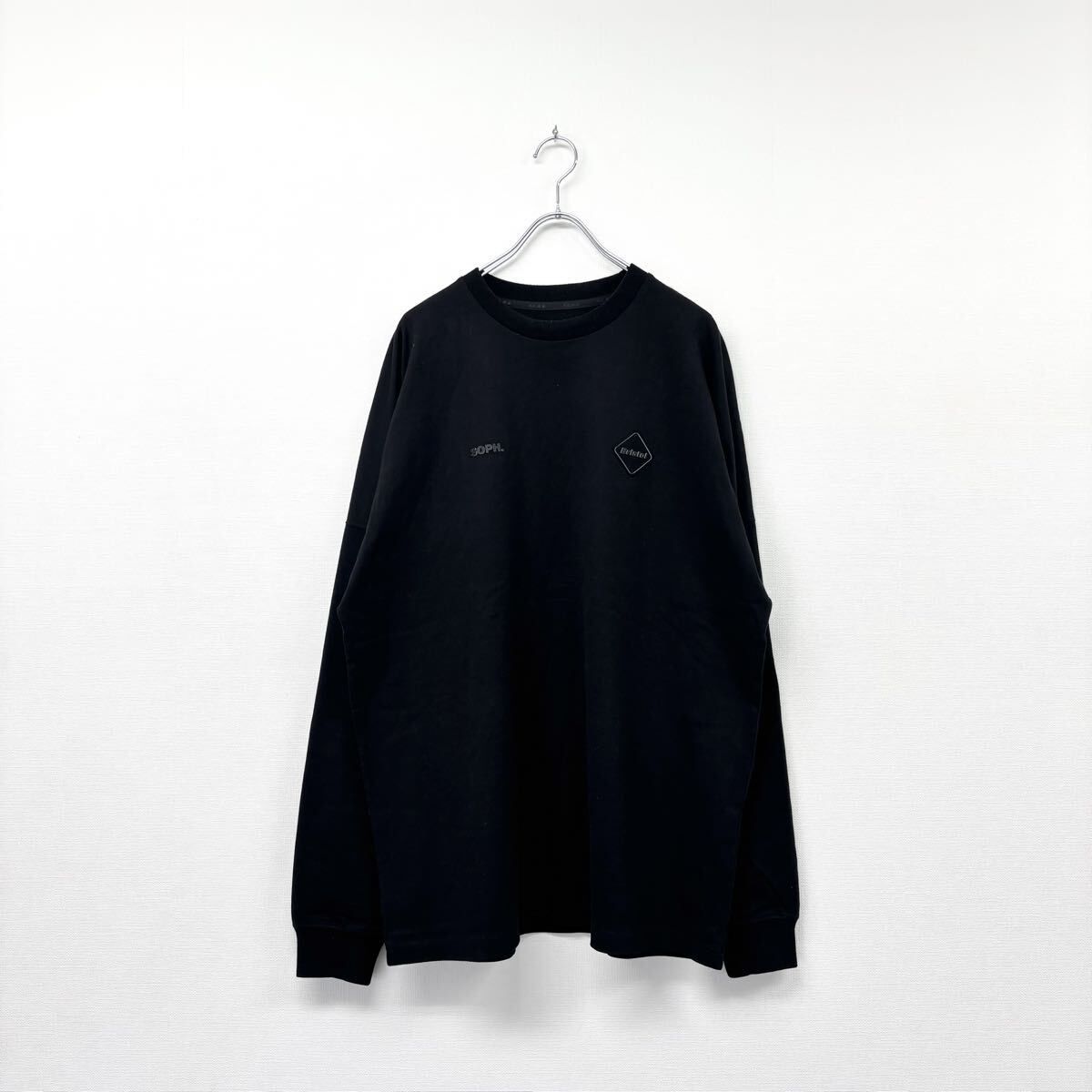 26ss 2026 良品 F.C.Real Bristol FCRB CUT-OFF LOGO L/S TEE FCRB