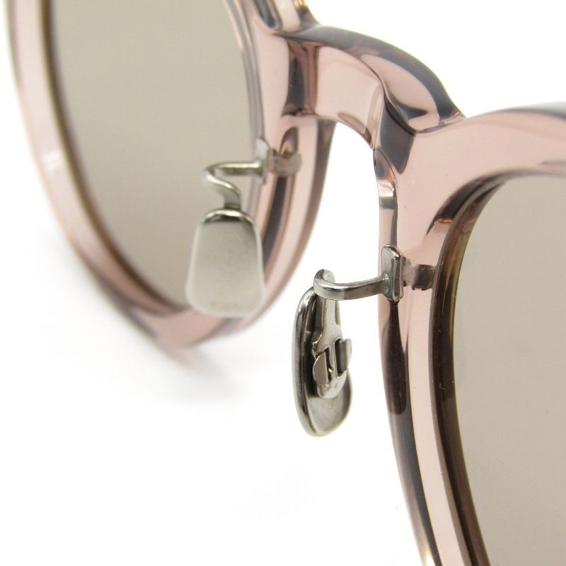 美品 EYEVAN7285 アイヴァン7285 サングラス MODEL.360 日本製 パント 1PINカシメ 707 スモークピンク2 54000761 美品 EYEVAN7285 アイヴァン7285 サングラス MODEL.360 日本製 パント
