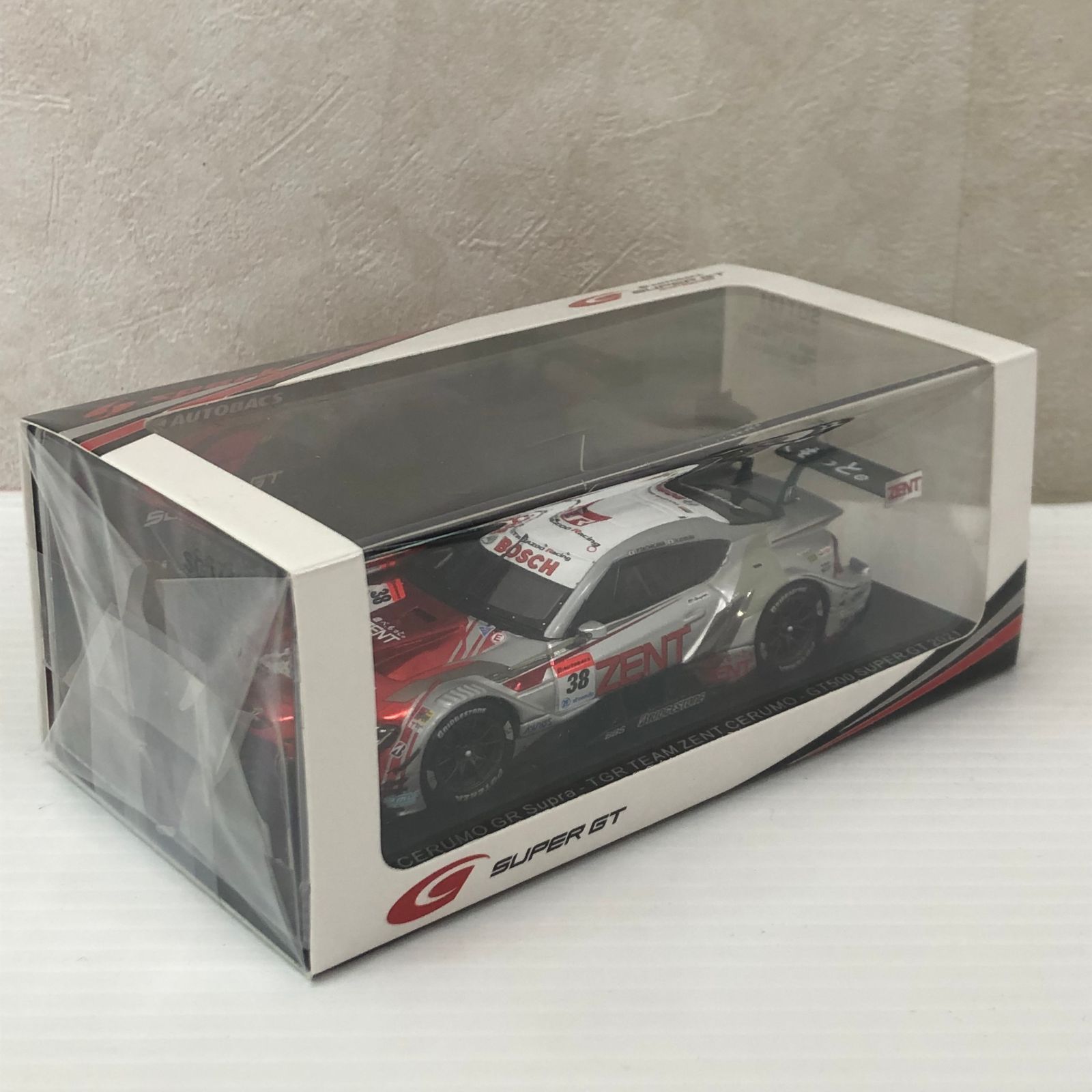 ☆SGT131 スパーク 1/43 ZENT CERUMO GR Supra #38 TGR TEAM ZENT