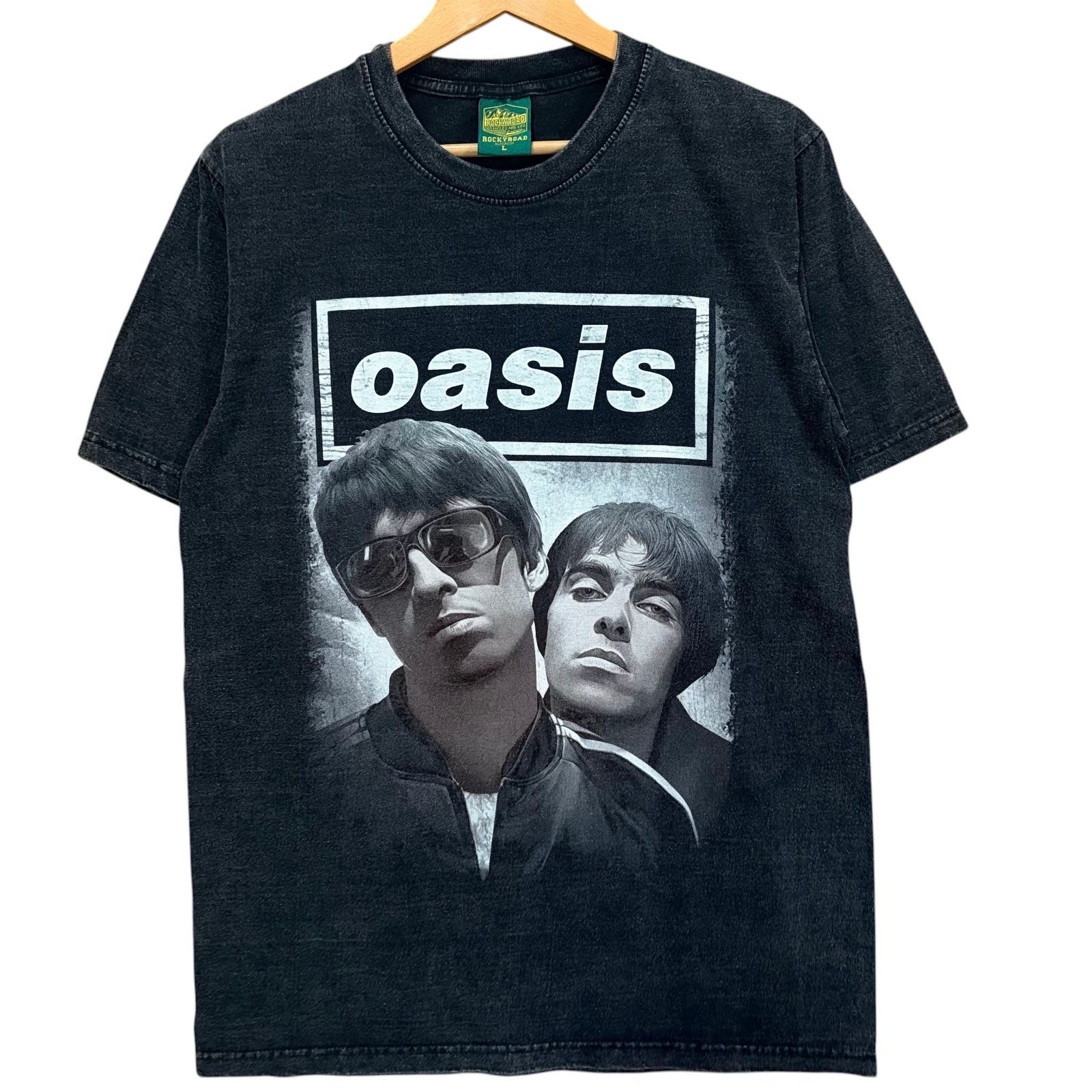 新品 Oasis Tシャツ L オアシス 1stアルバム ジャケ写 両面プリント デ