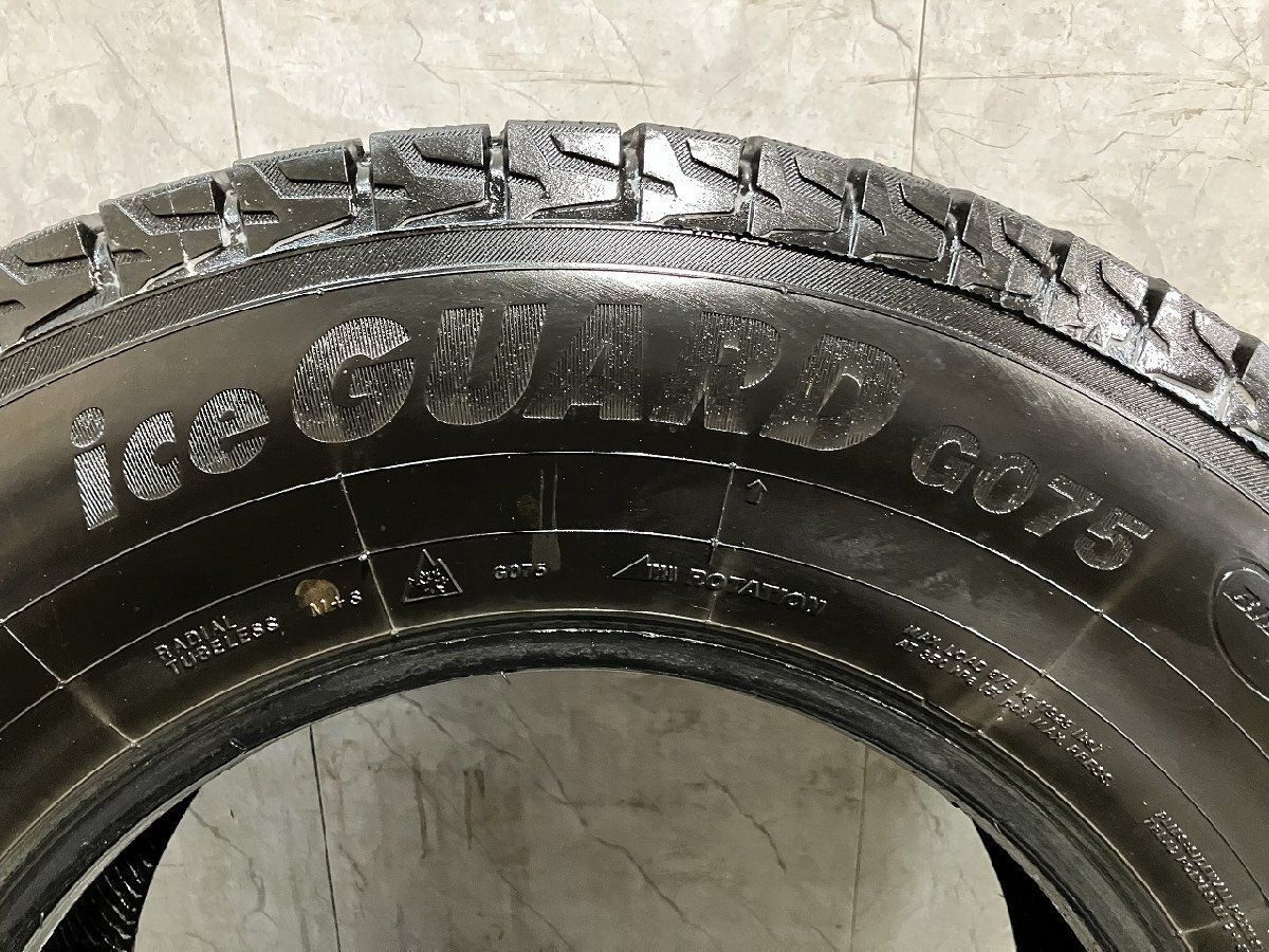 YOKOHAMA ice GUARD iG075 215/80R16 16インチ スタッドレス 2本 21年 