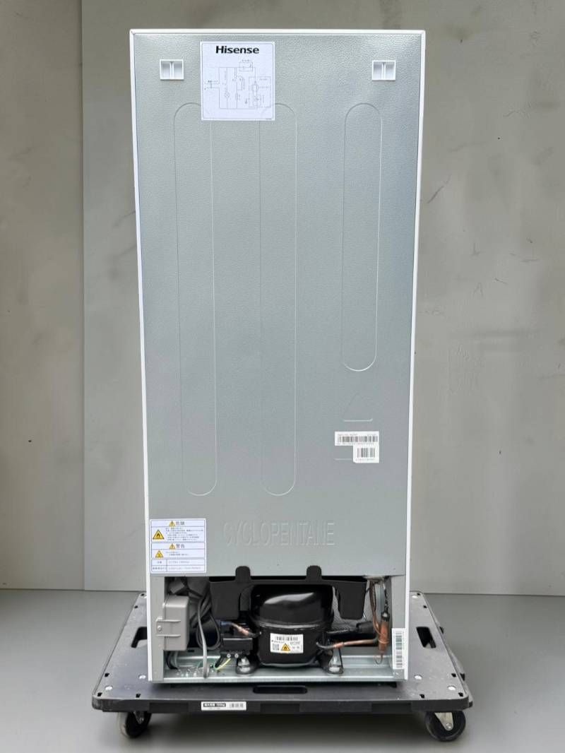 2024年製 ハイセンス 2ドア冷蔵庫 124L HR-B12HW ホワイト 高年式 