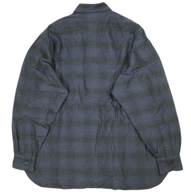 新品 COMOLI コモリ 21AW 日本製 ウールシルクワークシャツ U03-02010 新品 COMOLI コモリ 21AW 日本製 ウールシルクワークシャツ U03-02010