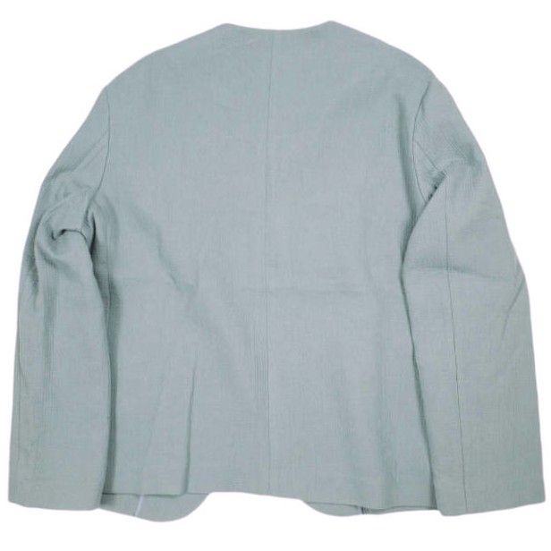 新品 seya. セヤ 20SS 日本製 COLLARLESS JACKET SASHIKO TRIPLE