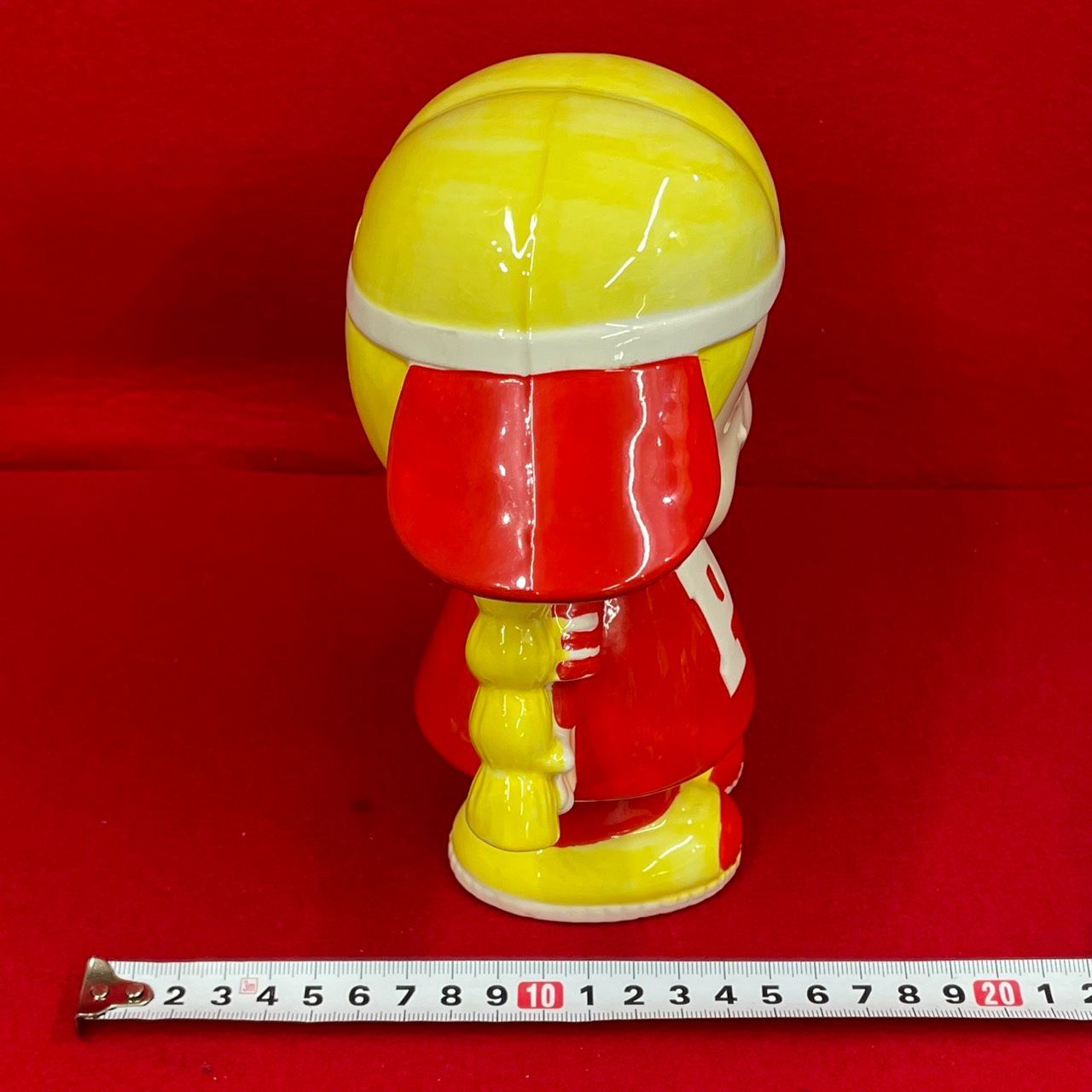 サンリオ パティー＆ジミー 貯金箱 当時物 陶器製 昭和レトロ N-23