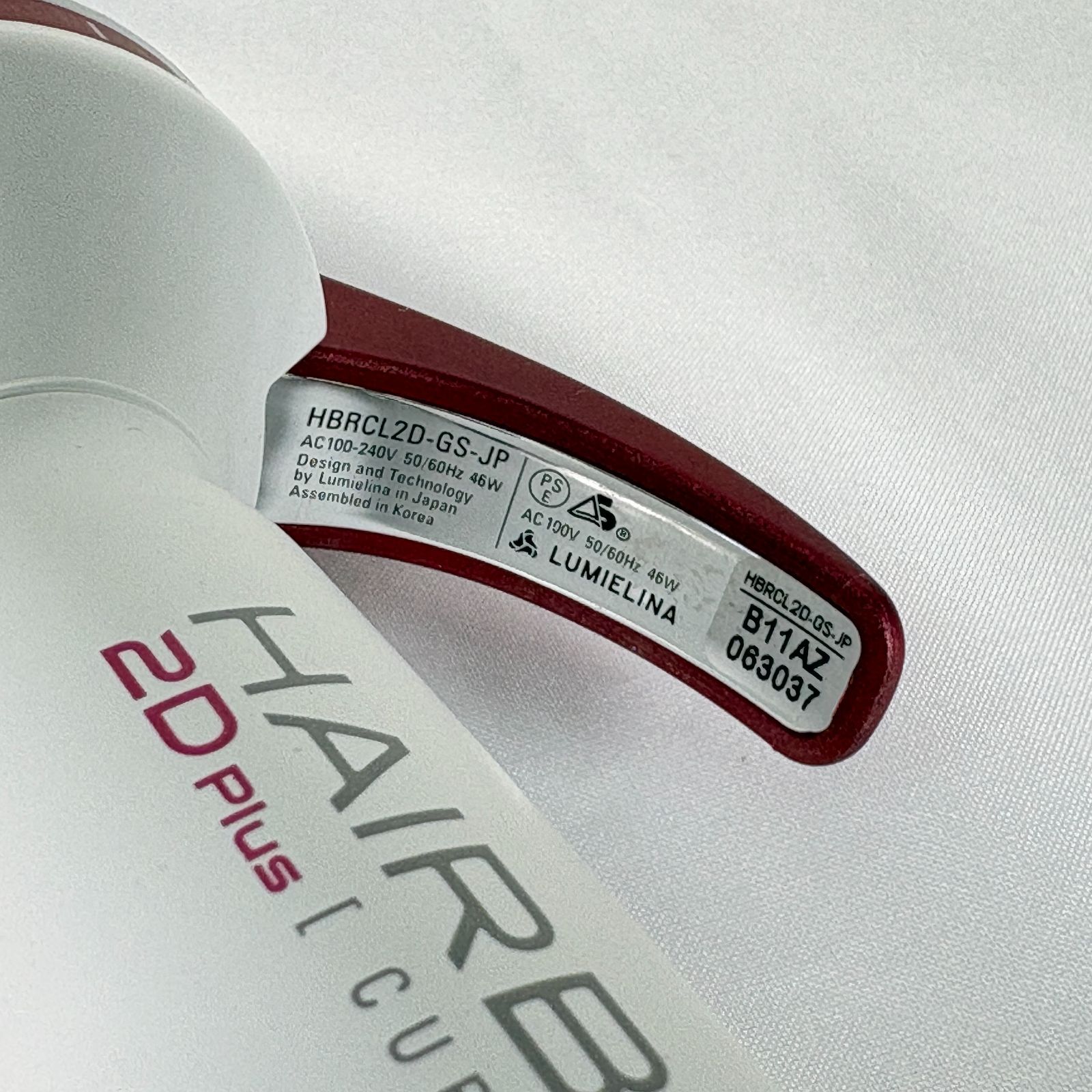 純正卸値 リュミエリーナ HAIRBEAURON 2D Plus CURL S 26.5mm HBRCL2D 