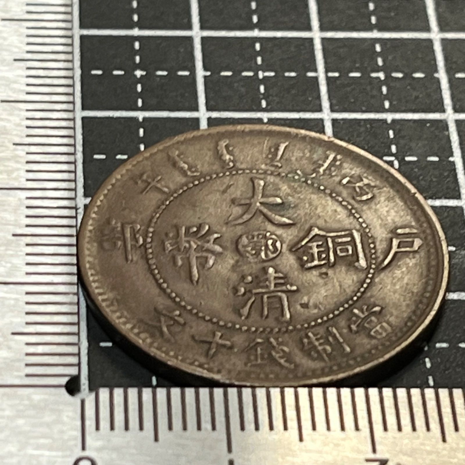 大清銅幣 光緒年造 中国古銭 龍 二十文銅貨 - Yahoo!オークション 當制