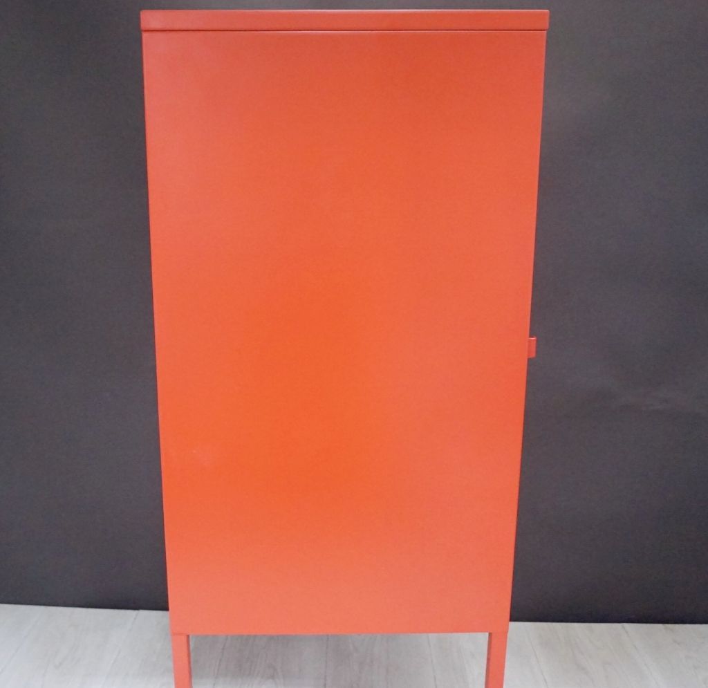 廃番カラー】イケア LIXHULT リックスフルト キャビネット 35x60 cm 赤